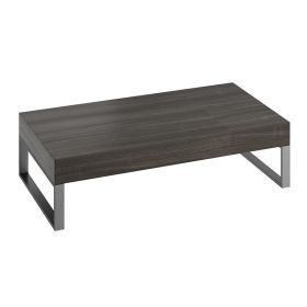 Abacus Concept Cloud 80cm Lava Shelf with Matt Anthracite Stainless Steel Towel Hangers