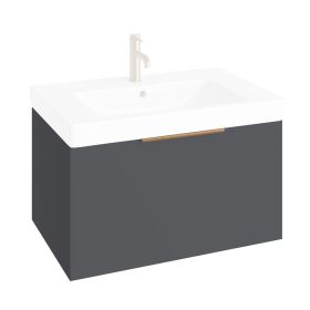 Abacus S3 concepts 80cm furniture only - Matt Anthracite
