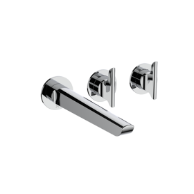 Crosswater Module Foile 2 Handle with Bath Spout Chrome