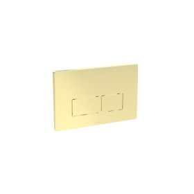 Saneux FLUSHE 2.0 square flush plate KIT - Brushed Brass