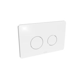 Saneux FLUSHE 2.0 dot flush plate - Gloss White