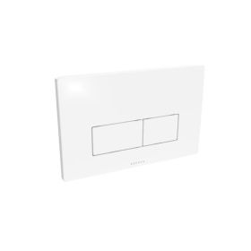 Saneux FLUSHE 2.0 square flush plate - Gloss White