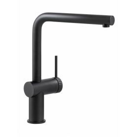 Abode Fraction Single Lever Kitchen mixer Tap Matt Black