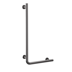 Crosswater Right Angle Grab Bar-Slate