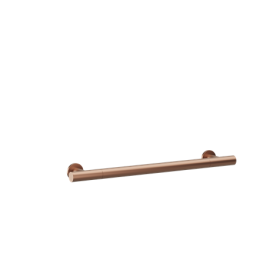 Crosswater Straight Grab Bar 600mm-Brushed Bronze