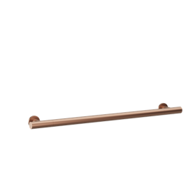 Crosswater Straight Grab Bar 800mm-Brushed Bronze