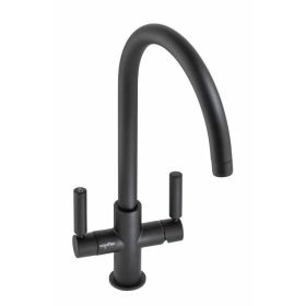 Abode Globe Aquifier Filter Kitchen mixer Tap Matt Black