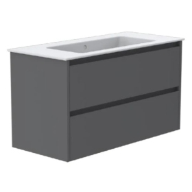 GSI Pura 122 x 46 2 Drawer Vanity Unit
