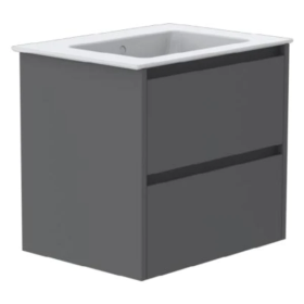 GSI Pura 62 x 46 2 Drawer Vanity Unit