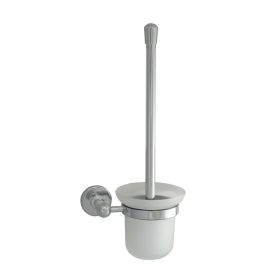 Just Taps Grosvenor Wall Mounted Toilet Brush Chrome 
