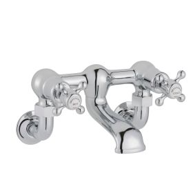 Just Taps Grosvenor Cross Wall Mounted Bath Filler