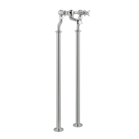 Just Taps Grosvenor Pinch Floorstanding Bath Filler