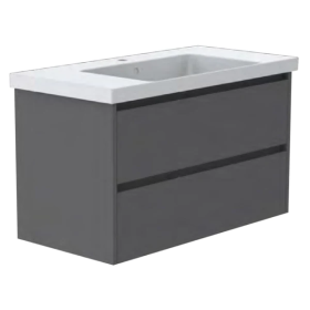 GSI Norm 100 x 50 2 Drawer Vanity Unit