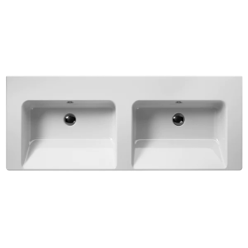 GSI Norm 125 x 50 Double Washbasin