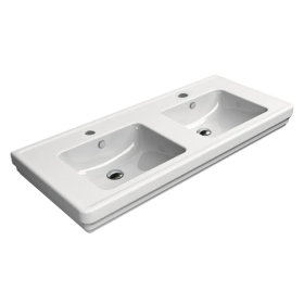 GSI Classic 125 x 54 Double Washbasin-1 Taphole