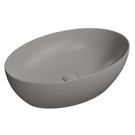 GSI Pura 60 x 42 Countertop Washbasin Oval-Matt Tortora