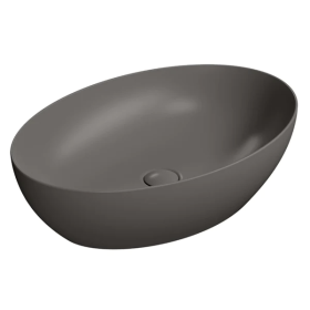 GSI Pura 60 x 42 Countertop Washbasin Oval-Matt Bistro