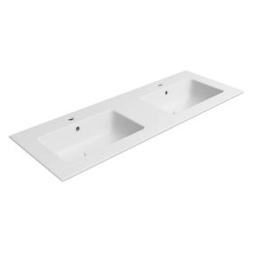 GSI Pura 122 x 46 Double Washbasin