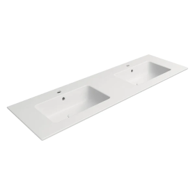 GSI Pura 142 x 46 Double Washbasin
