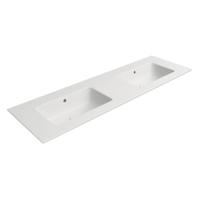 GSI Pura 142 x 46 Double Washbasin