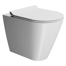 GSI Kube X 55/F Back To Wall WC Pan With Swirlflush (Without Seat)