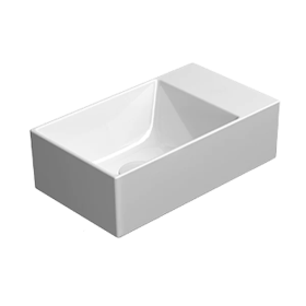 GSI Kube X 40 x 23 Washbasin Right Hand Ledge