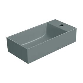 GSI Kube X 50 x 25 Washbasin Right Hand Ledge
