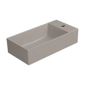 GSI Kube X 50 x 25 Washbasin Right Hand Ledge