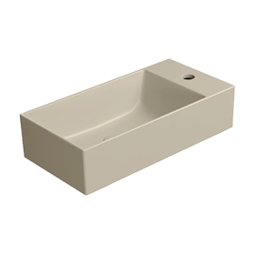 GSI Kube X 50 x 25 Washbasin Right Hand Ledge