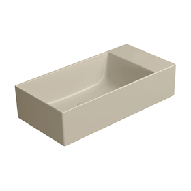 GSI Kube X 50 x 25 Washbasin Right Hand Ledge