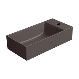 GSI Kube X 50 x 25 Washbasin Right Hand Ledge