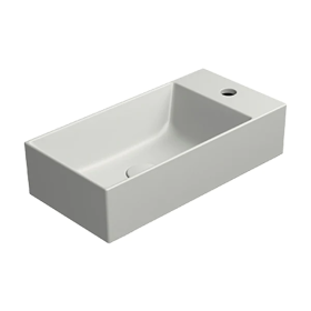 GSI Kube X 50 x 25 Washbasin Right Hand Ledge