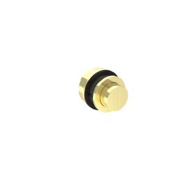 Saneux FLUSHE 2.0 brass flush button (for HC2030) - Brushed Brass PVD