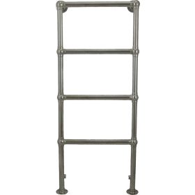 JIS Fletching Floor To Wall Towel Rail