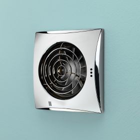 HIB Hush Fan Chrome SELV