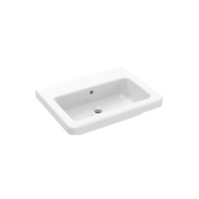 Saneux INDIGO 60x45cm washbasin 0TH - Gloss White