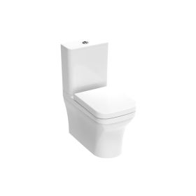 Saneux INDIGO close coupled WC pan - rimless - Gloss White