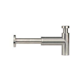 Just Taps Inox Bottle Trap, 400mm Pipe