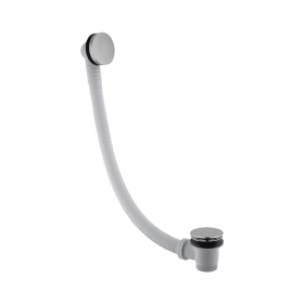 Just Taps Inox Brushed Stainless Steel Click Clack Bath Waste