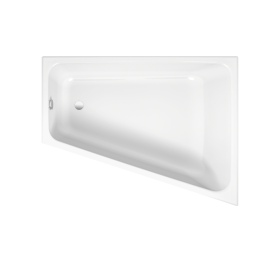 Bette Space L 1700 x 1300/750mm Corner Right Standard Surface Bathtub white