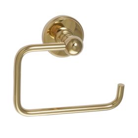 Just Taps  Grosvenor Toilet Roll Holder Antique Brass