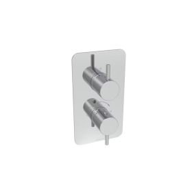 Saneux COS 1 way thermostatic shower valve kit - Chrome