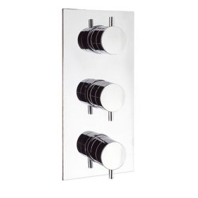 Crosswater Kai Lever Thermostatic Shower Valve - 2 Outlet 3 Control