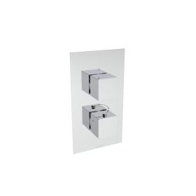 Saneux TOOGA 1 way thermostatic shower valve kit - Chrome