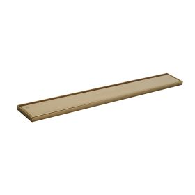 Just Taps Elite Linear Drain 600 Brushed Brass