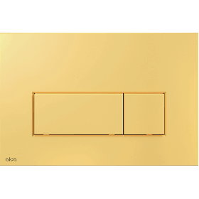 Alca Thin Flush Plate (Rectangular) - Gold