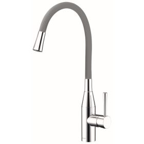 Clearwater Morpho hose only Chrome / Grey