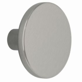 Crosswater Single Modern Round Furniture Handle Brushed Stainless Steel
