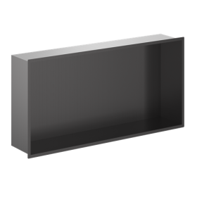 Crosswater Non Lit Shower Niche 610 x 305mm-Slate