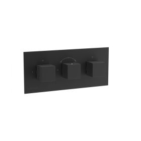 Saneux TOOGA 2 way 3 handle & plate finish kit in landscape (for TO222.LMB) - Matt Black